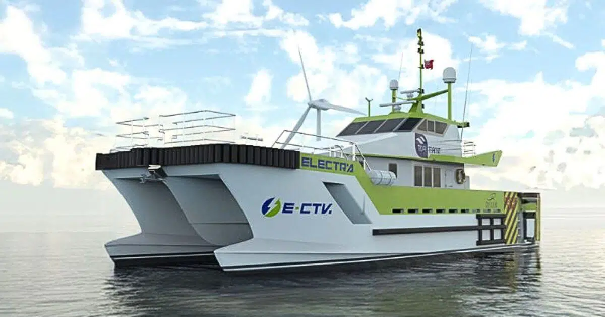 Dünyanın ilk elektrikli CTV’sinde Volvo Penta IPS imzası