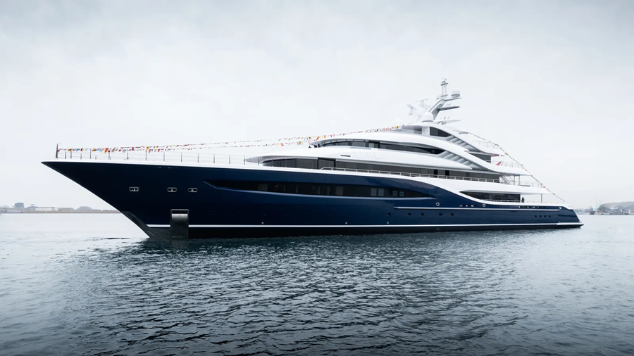 Turquoise Yachts, 87,7 Metrelik Vento’yu Denize İndirdi