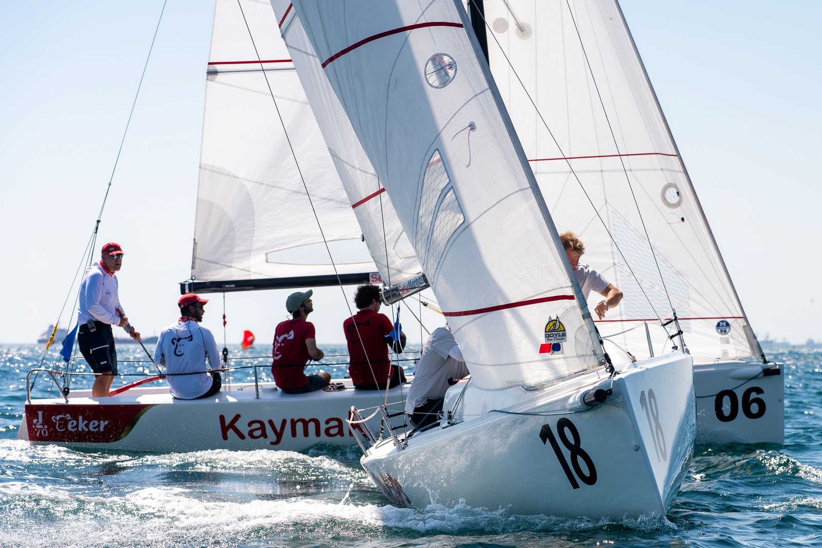Eker Kaymak, J70 Match Race’te son yarışta kazandı
