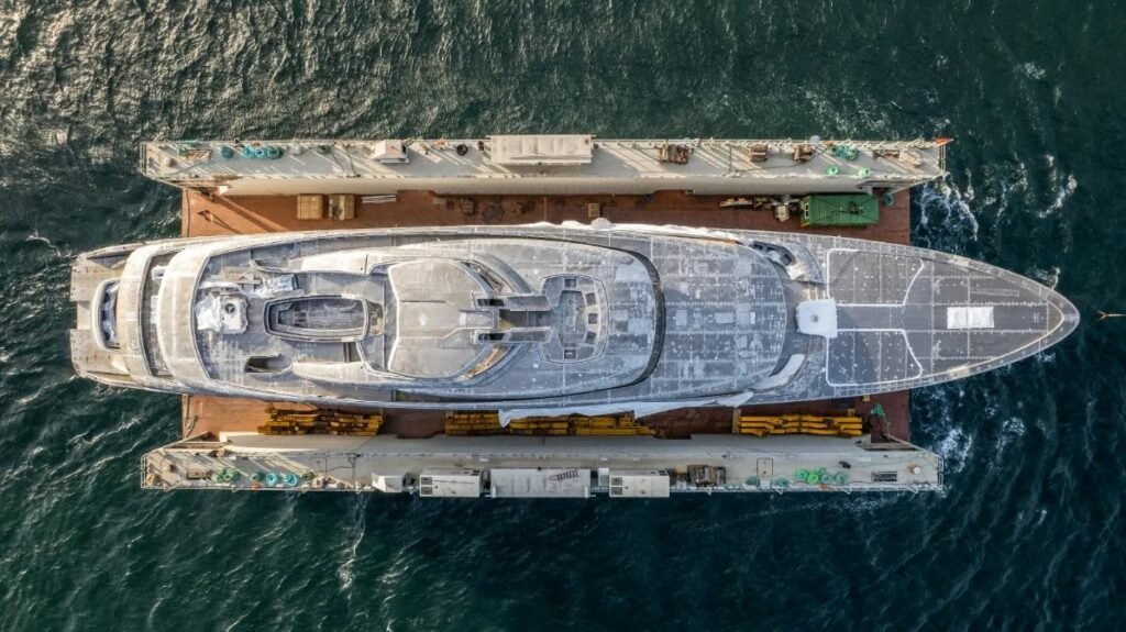 Turquoise Yachts Yeni İnşası Toro’yu Pendik Tersanesine Ulaştırdı