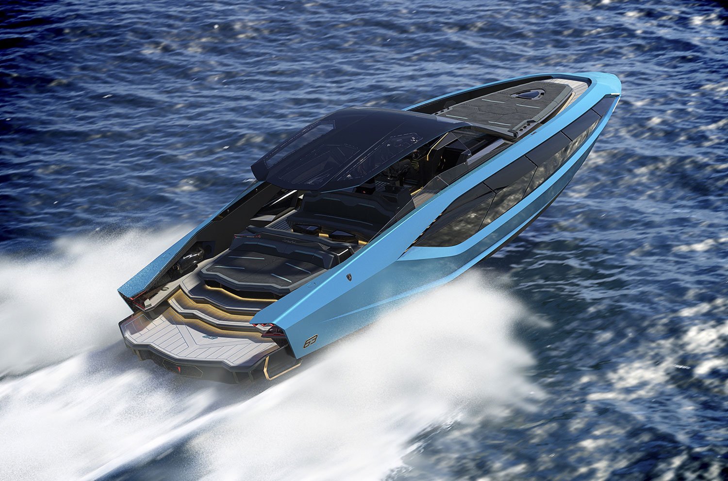 Lamborghini Denizlerde de Nefes Kesecek