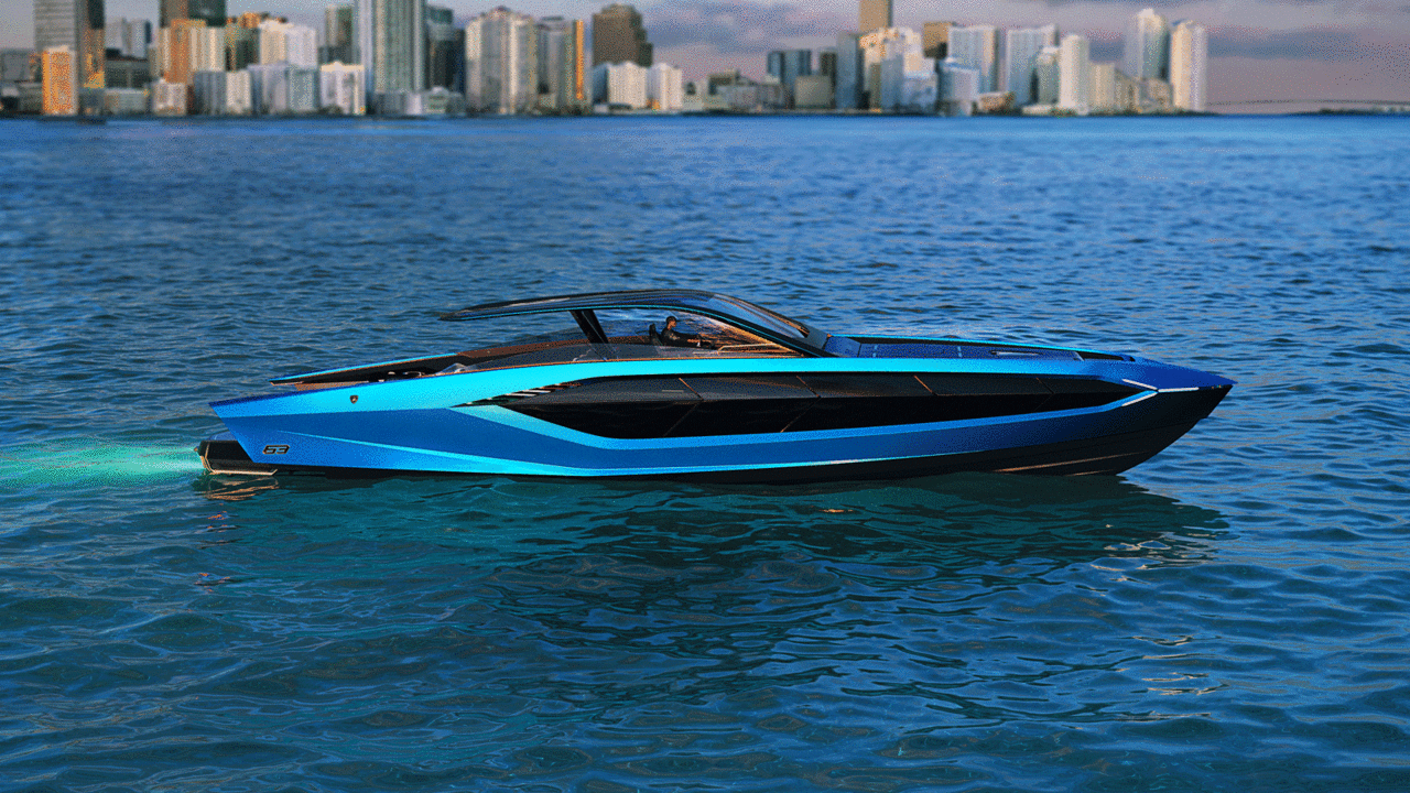 Lamborghini Denizlerde de Nefes Kesecek