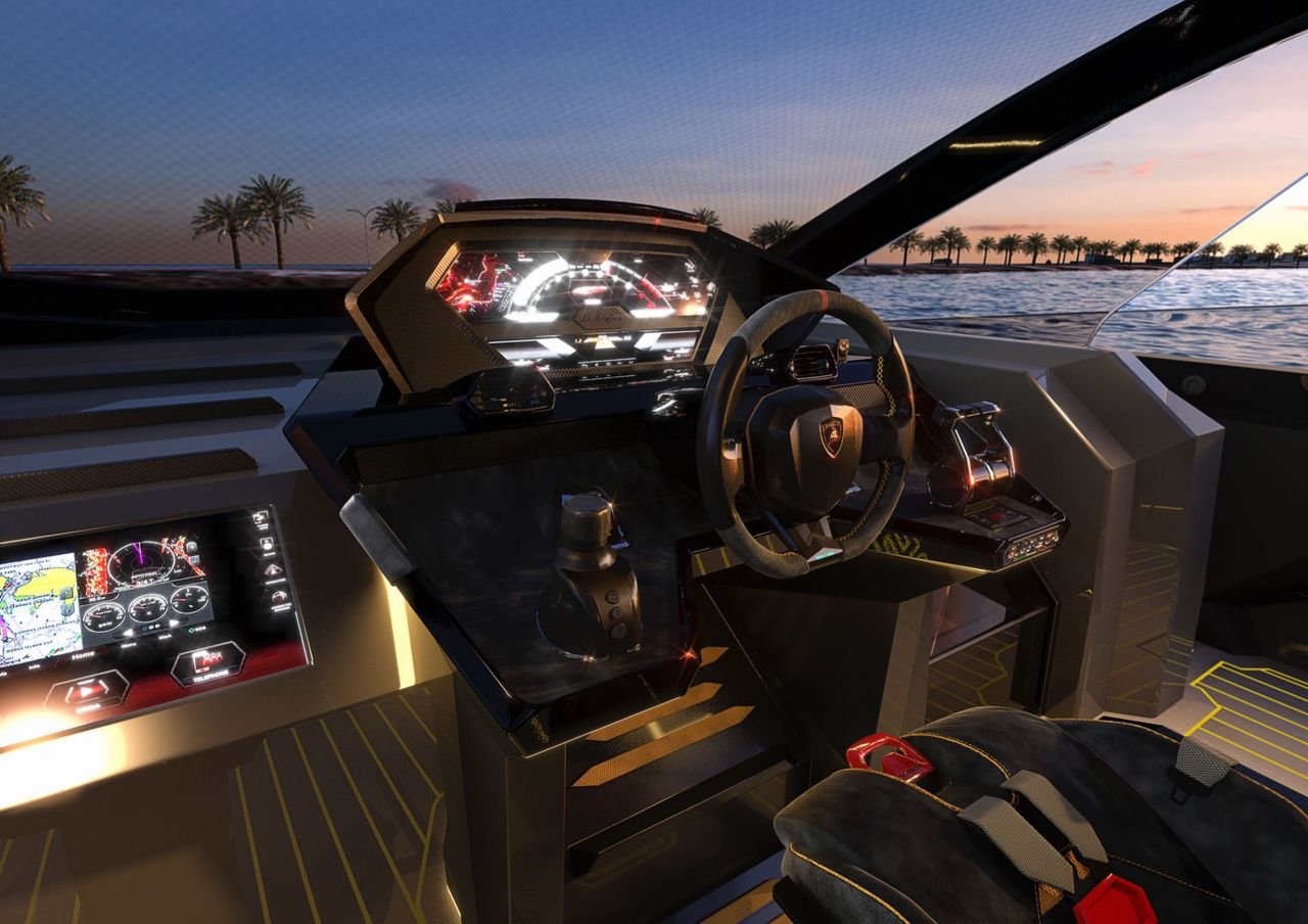 Lamborghini Denizlerde de Nefes Kesecek