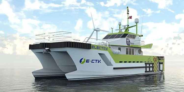 Dünyanın ilk elektrikli CTV’sinde Volvo Penta IPS imzası