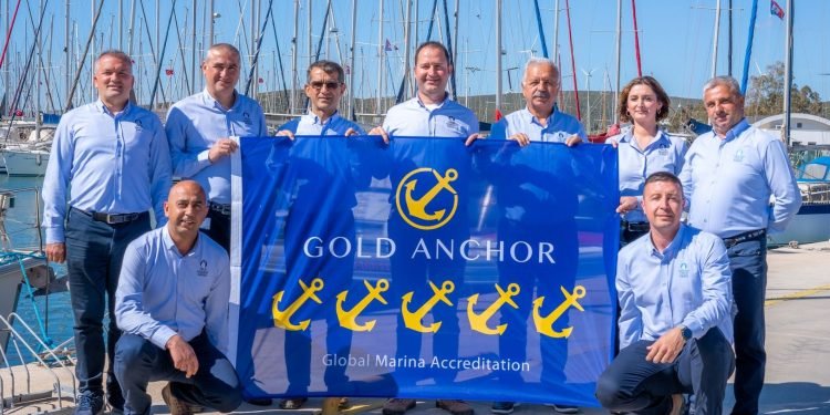 TYHA Awards Teos Marina with 5 Golden Anchor Awards